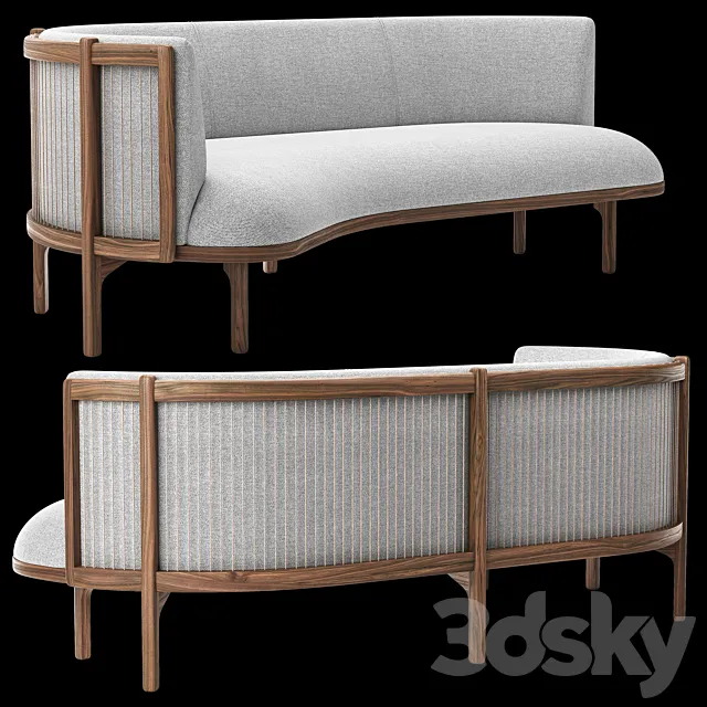 RF1903 Sideways Sofa 3DS Max Model