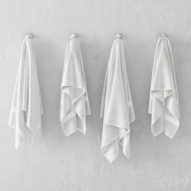 RH 802-GRAM TURKISH TOWEL COLLECTION 3dsMax Model