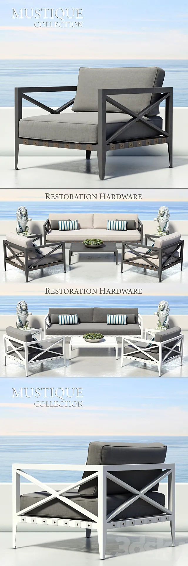 RH _ MUSTIQUE COLLECTION 3DS Max Model