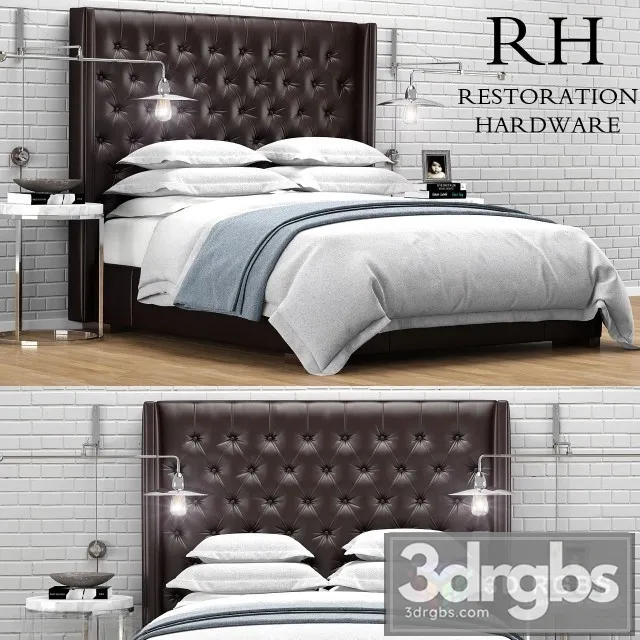 RH Adler Bed 3dsmax Download