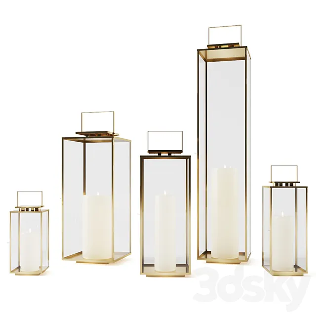 Rh AMALFI LANTERN 3ds Max