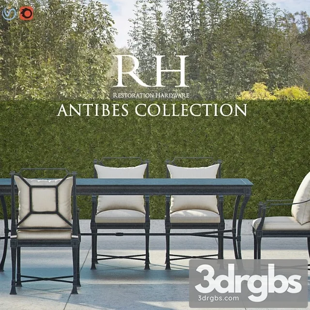 Rh antibes collection (weathered zinc) 2 3dsmax Download