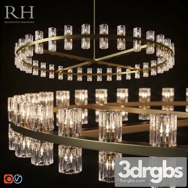 Rh Arcachon Round Chandelier 60 3dsmax Download