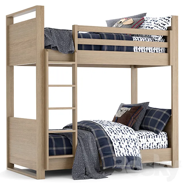 RH Baby & Child Wyler bunk bed 3DS Max Model