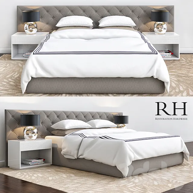 RH bedroom 3DSMax File