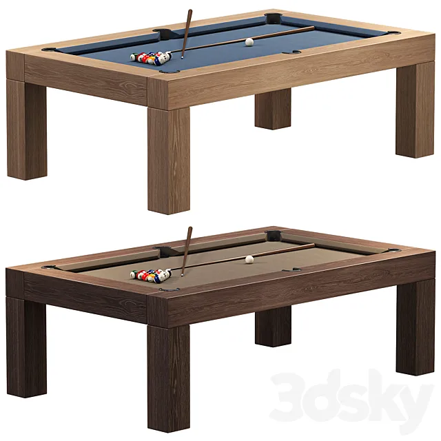 RH Brunswick Parsons Billiards table 3DS Max Model