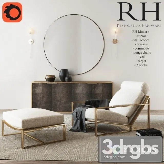 RH Chair Collections 3dsmax Download