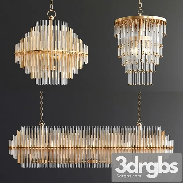 Rh chandelier collection – emile