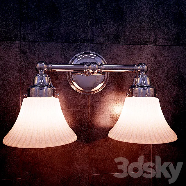 RH Chatham Double Sconce 3DSMax File