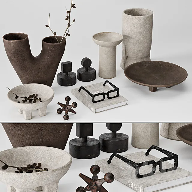 RH Decor set 2 3DSMax File