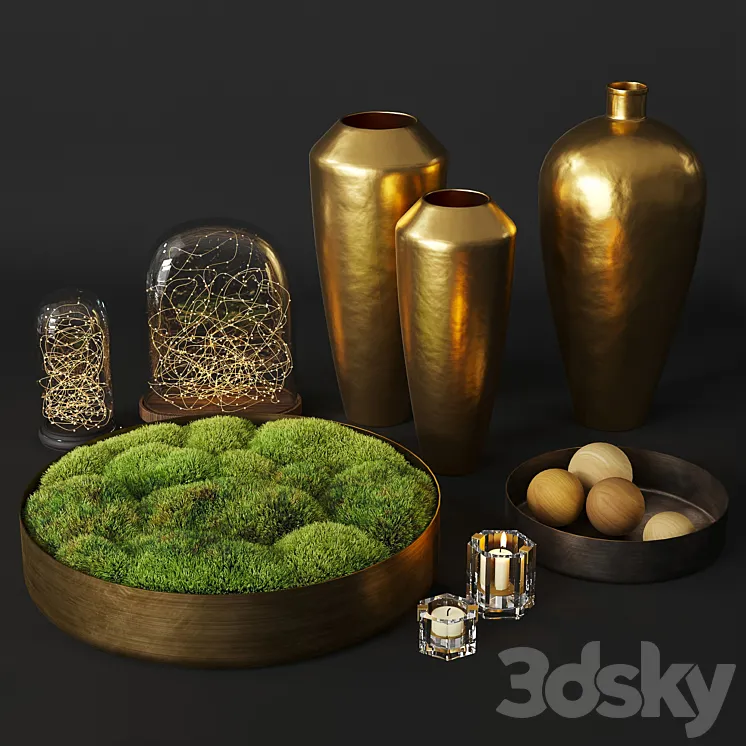 Rh decor set 3DS Max