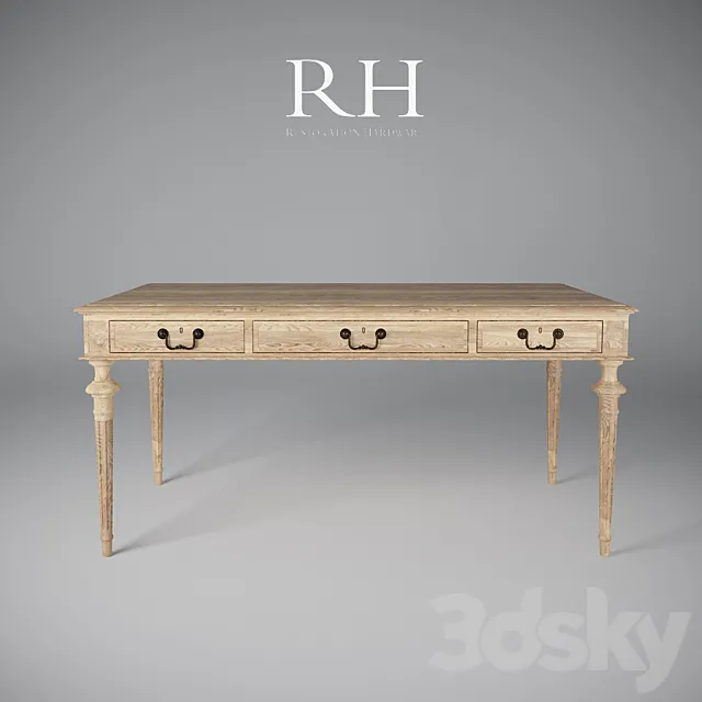 RH Desk 3DS Max Model