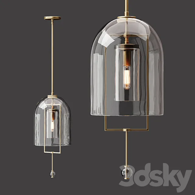 RH Fulcrum Pendant 3DS Max Model