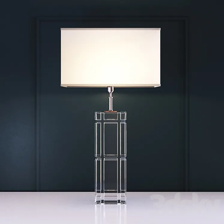 RH Lorring Table Lamp – Tall 3DS Max