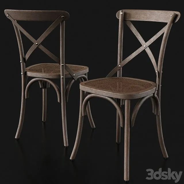 RH MADELEINE SIDE CHAIR 3dsMax Model