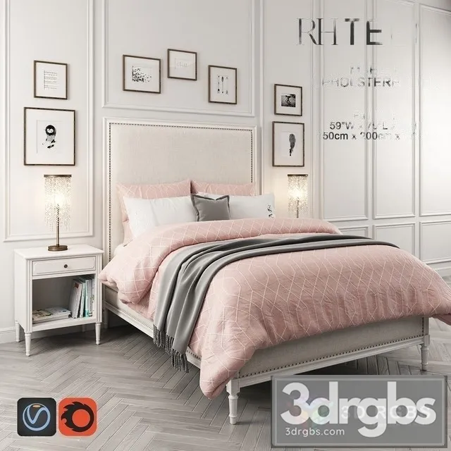 RH Maelin Bed 3dsmax Download