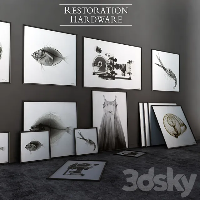 RH Nick Veasey X-RAY photography set 3DSMax File