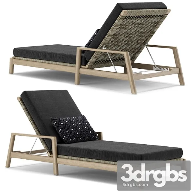 Rh outdoor mesa chaise 2 3dsmax Download