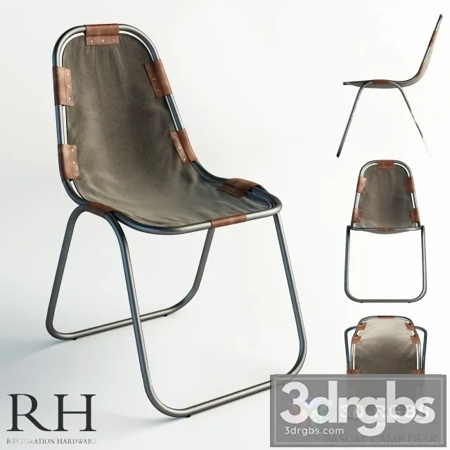 RH Pascal Cap Chair 3dsmax Download