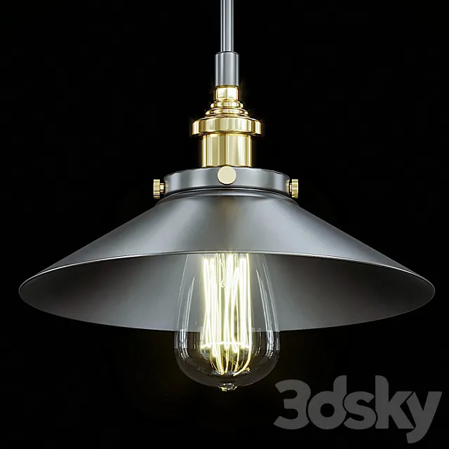 RH pendant lights loft_2 3DSMax File