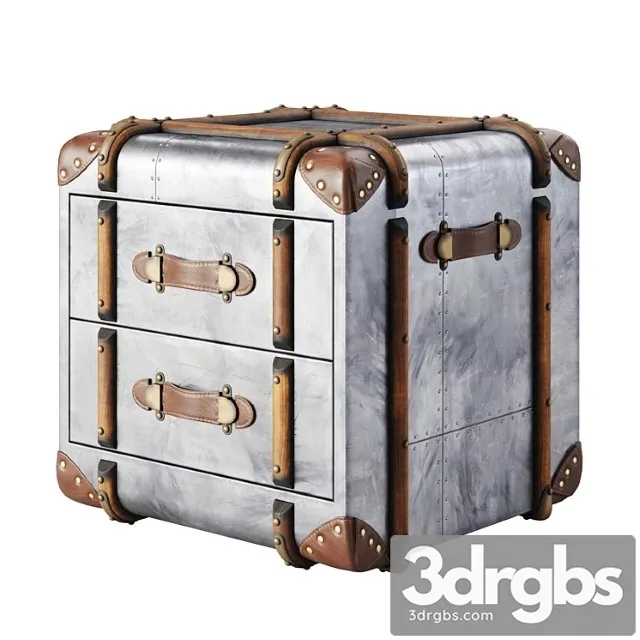 Rh richards trunk 2-drawer cube