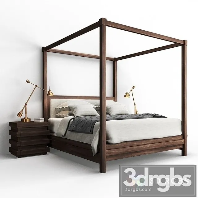 RH Stacked Bed 3dsmax Download