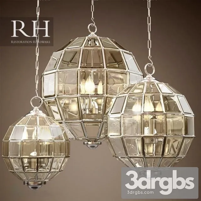 RH Street Gas Lamp Pendant 3dsmax Download