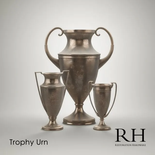 RH TROPHY Urn 3dsMax Model