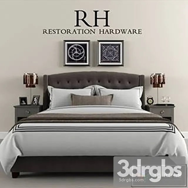 RH Warner Bed 3dsmax Download