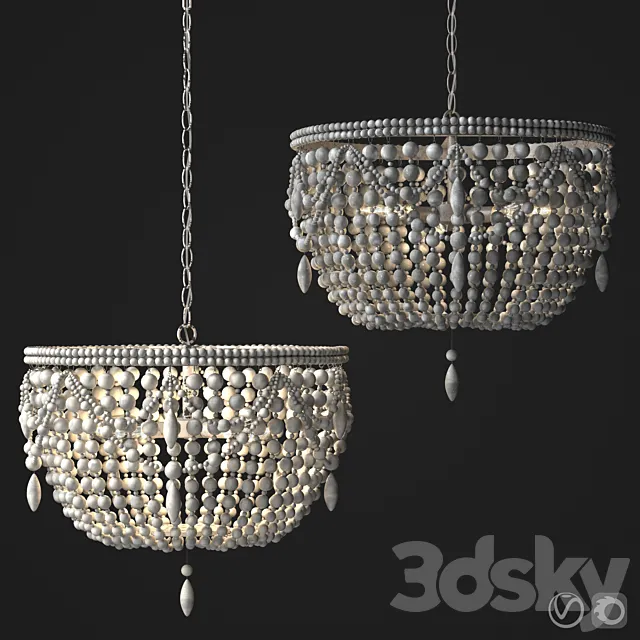 RH_ANSELME_chandelier 3DS Max Model