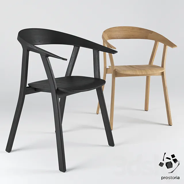 Rhomb chair by Prostoria 3DSMax File