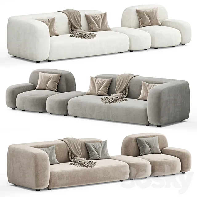 Ribble 11 Sofa by Divan en 3ds Max