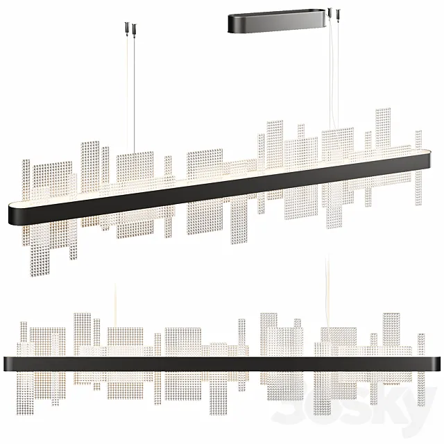 Ribbon Linear Suspension S150 3ds Max