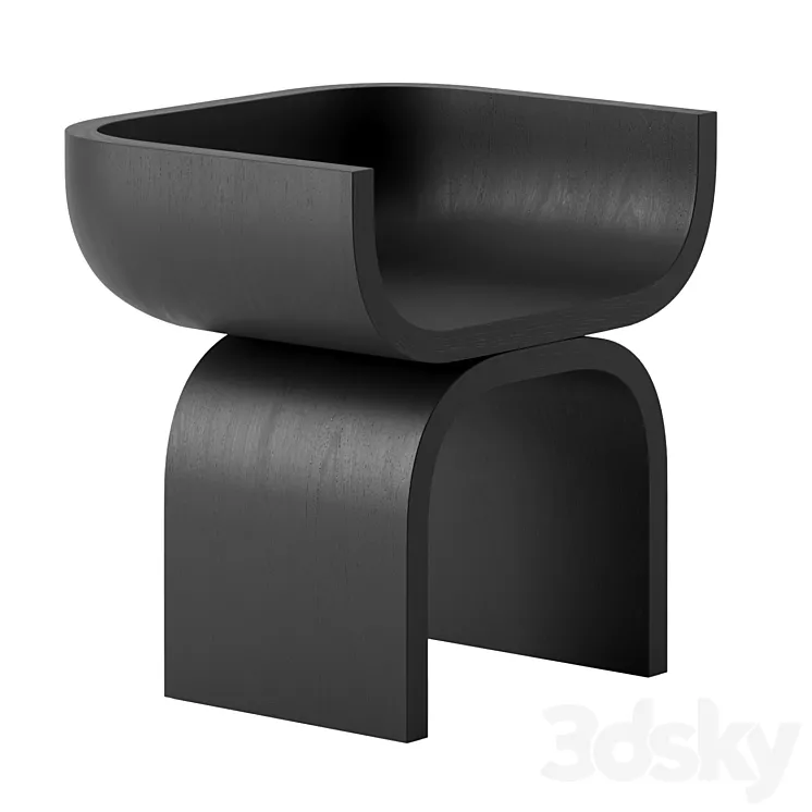 Rick chair by JORIS POGGIOLI 3DS Max Model