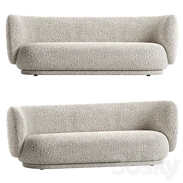 Rico ArmSofa Fermliving 3DS Max Model