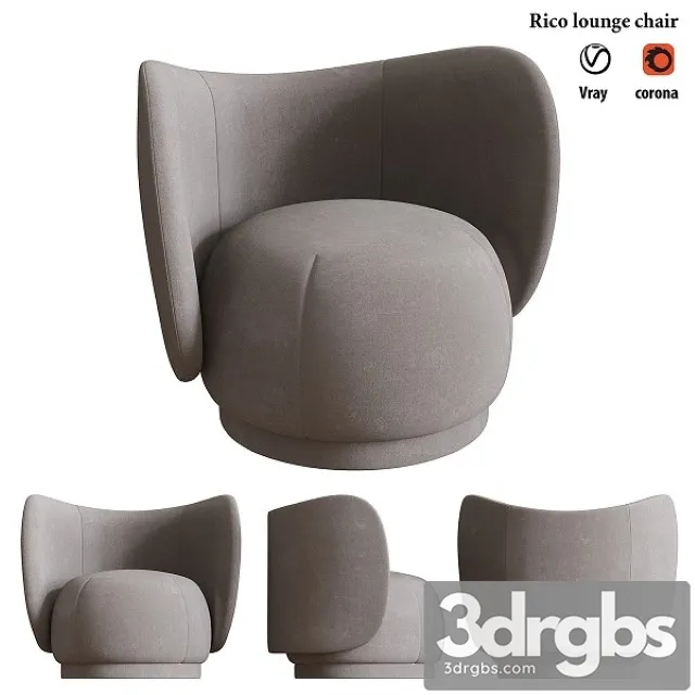 Rico Lounge Chair 3dsmax Download