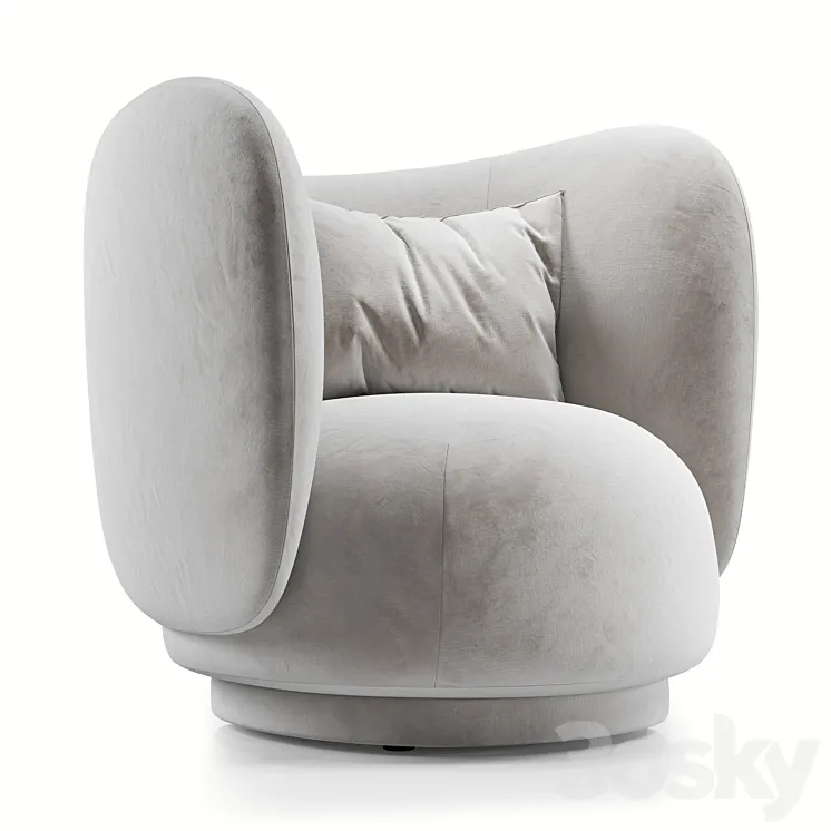 Rico Lounge Chair 3DS Max