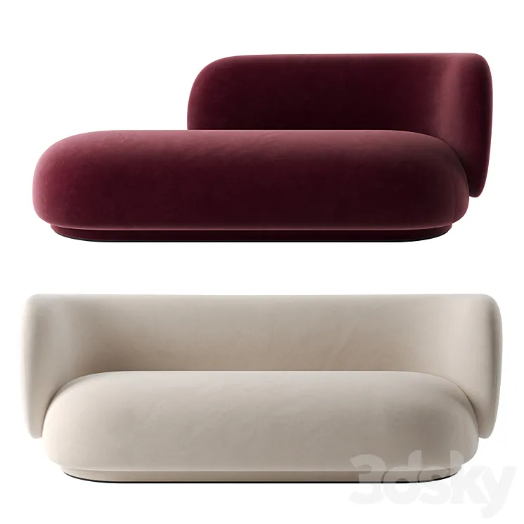 Rico sofa by Ferm Living 3DS Max