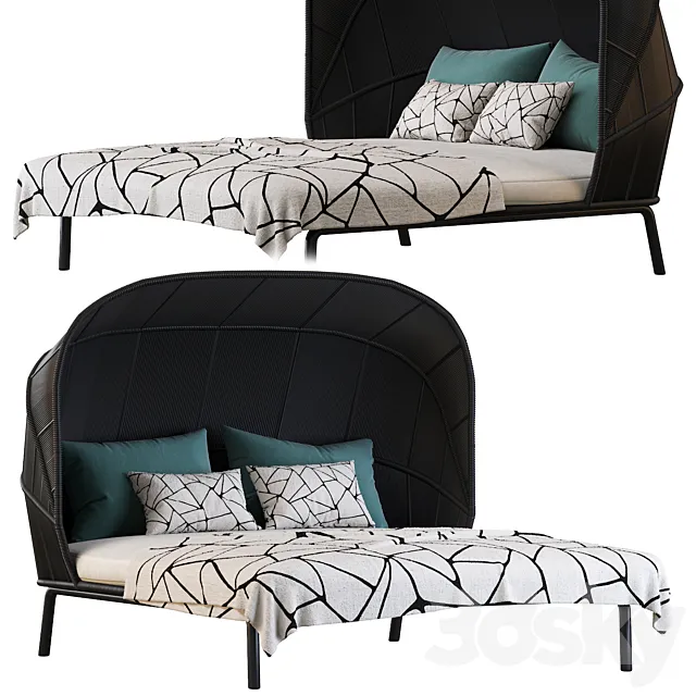 Rilly Cocoon Double Daybed 3DSMax File