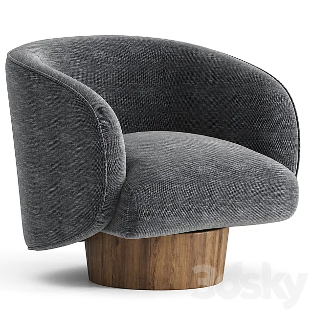 Rima Swivel Chair 3DSMax File