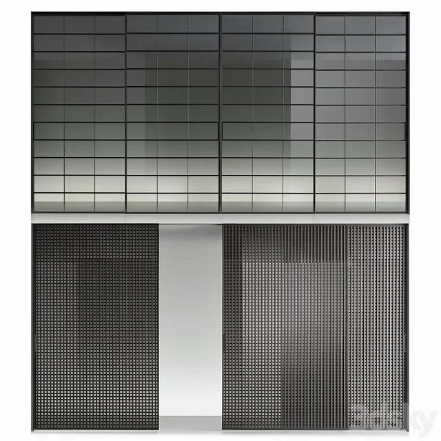 Rimadesio sliding doors 3dsMax Model
