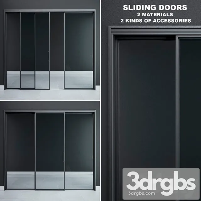 Rimadesio velaria sliding doors 3dsmax Download