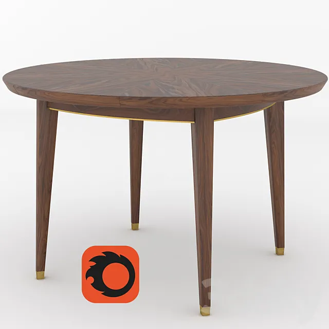 Ring table “Piacere Interiors” 3ds Max