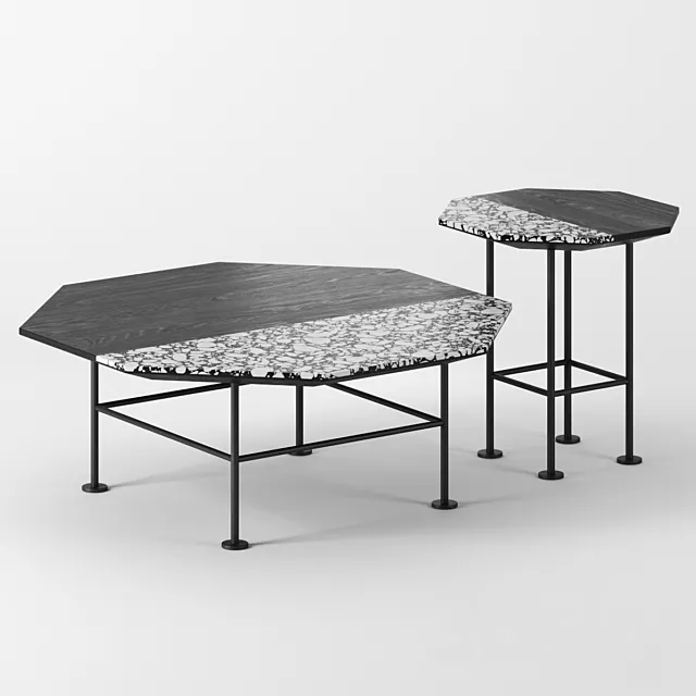 RINGO tables by Miniforms 3DSMax File