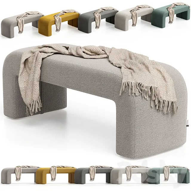 Rint banquette 3ds Max