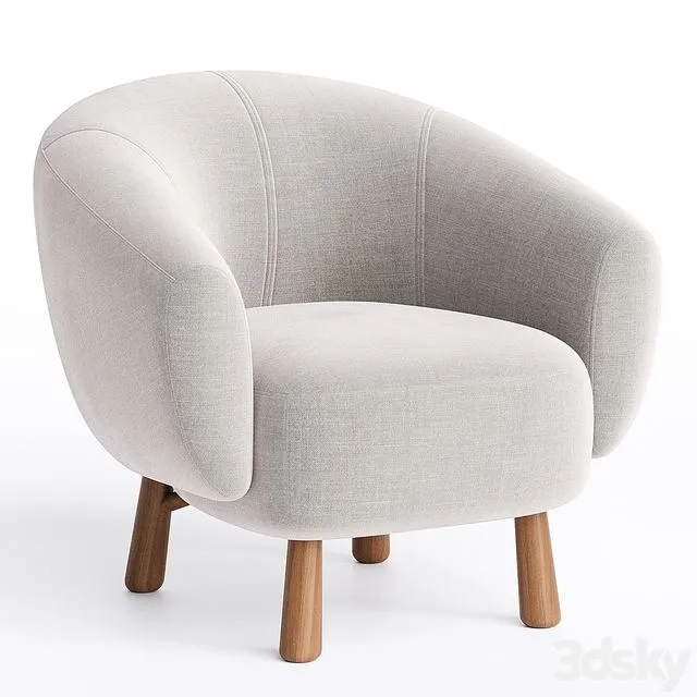 Rio Calligaris Armchair 3dsMax Model