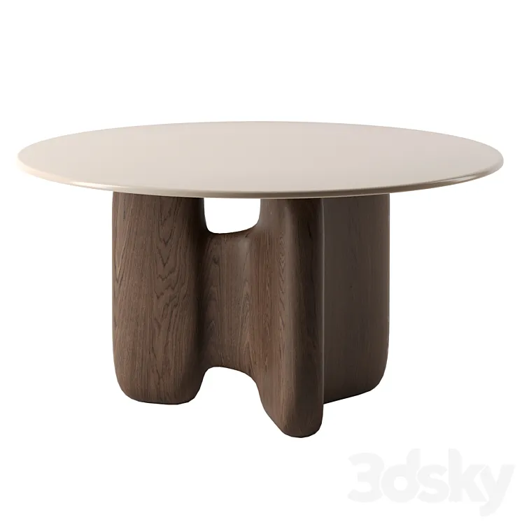 RIO IPANEMA dining table by Roche Bobois 3DS Max