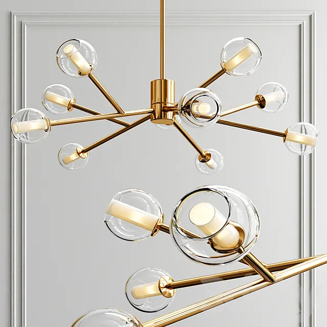 Rita chandelier 3ds Max