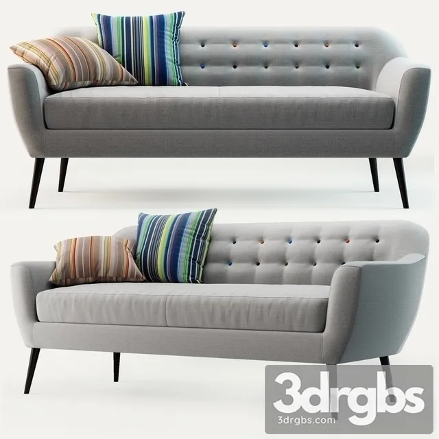 Ritchie 3 Seater Sofa 3dsmax Download