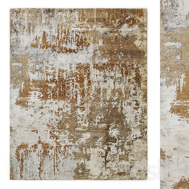 Riva Hand-Knotted Rug RH 3ds Max